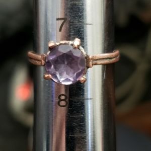 Amethyst ring
